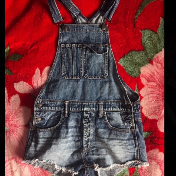 American Eagle Overall Shorts - Picture 3 of 4